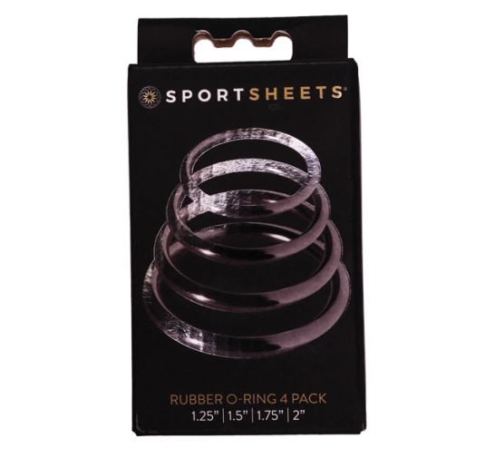 Zestaw pierścieni - Sportsheets O-Rings Set 4 Assorted Sizes